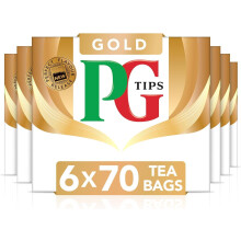 Gold | Black Tea Bags Bulk | Indulgent, Velvety & Rich Black Tea | Perfect Flavour Release | 6 Packs | 420 Plant Based Biodegradable Teabags