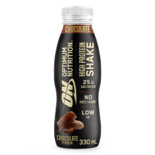 High Protein Shake Bottles, Ready to Drink Post Workout Snack, Low Fat and No Added Sugar, Muscle Growth and Support, Chocolate, 12x330ml Packaging