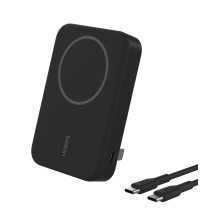 Banque d'alimentation sans fil - Belkin - BoostCharge Pro - Magnétique avec Qi2 - 10000 mAh
