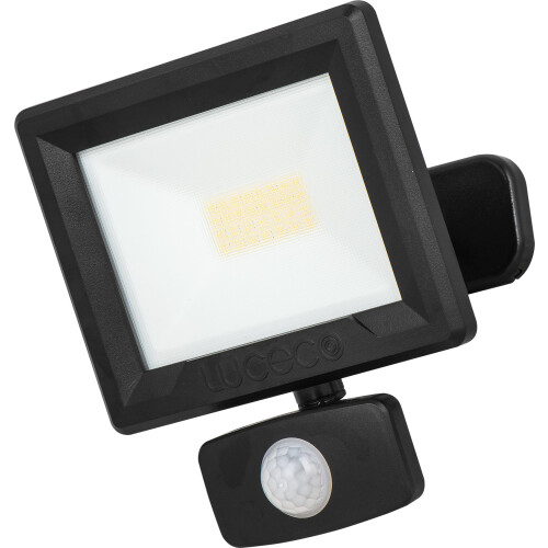 Luceco Essence Multi-Position Floodlight, 20 Watts, 4000K Colour Temperature, IP65 Rated, Black 2