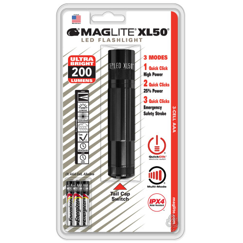 Maglite Lanterna LED Mag-Lite XL50 preta 2