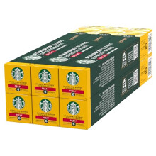 Decaf Blonde Espresso Roast by Nespresso, Blonde Roast, Coffee Capsules 6 x 10 (60 Capsules)