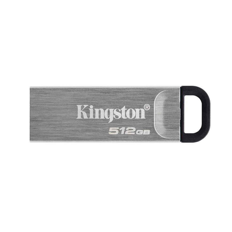 DataTraveler Kyson USB 3.2 Gen 1 Flash Drive 512GB - Stylish Capless Metal Case