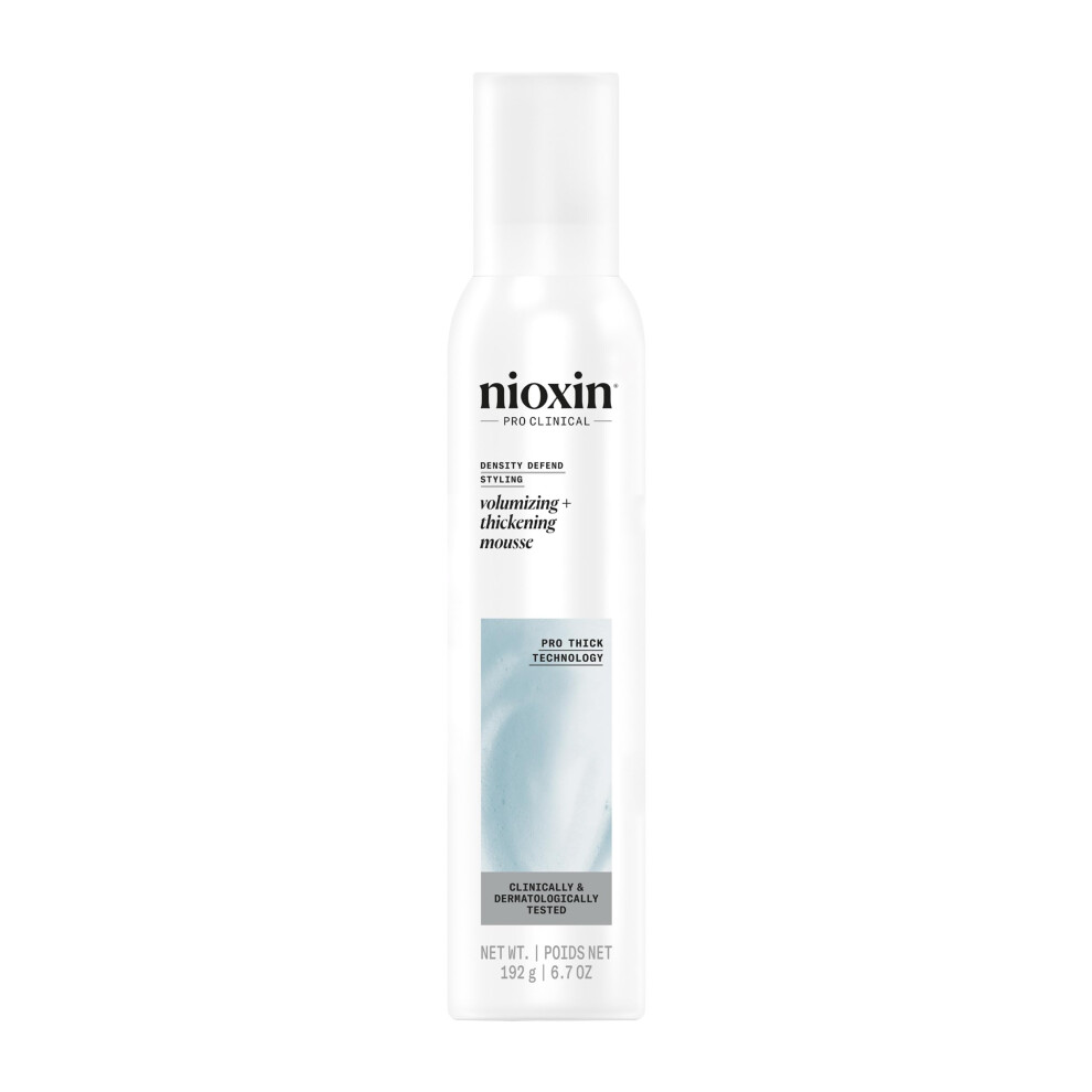 Density Defend Volumizing + Thickening Hair Mousse - Volumising Hair Products For Fine & Thinning Hair (200ml)