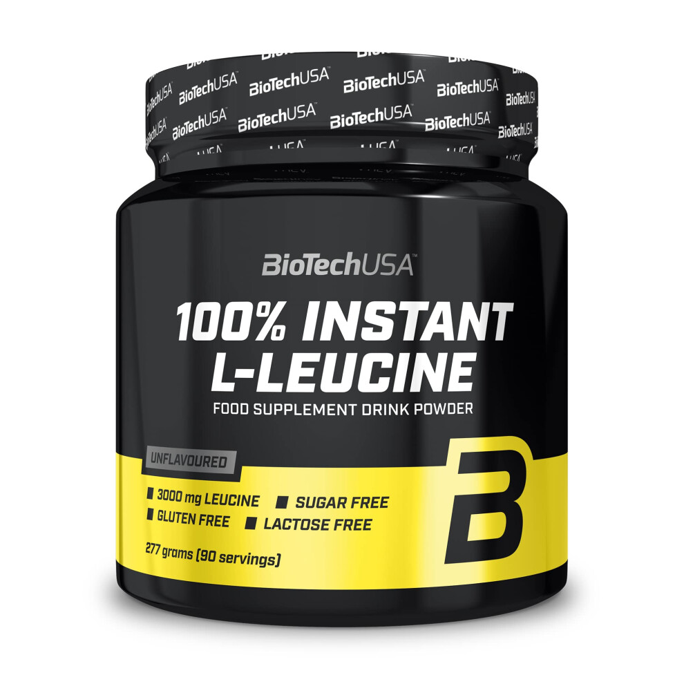 BiotechUSA 100% Instant L-Leucine 3000mg Training Booster Sugar Free Drink 277g - Image 8