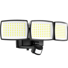 Battery Powered Outdoor Lights, 240 Led Security Lights Outdoor Motion Sensor PIR, IP65 Waterproof Outdoor Wall Lights Wireless Flood Lights Indoor