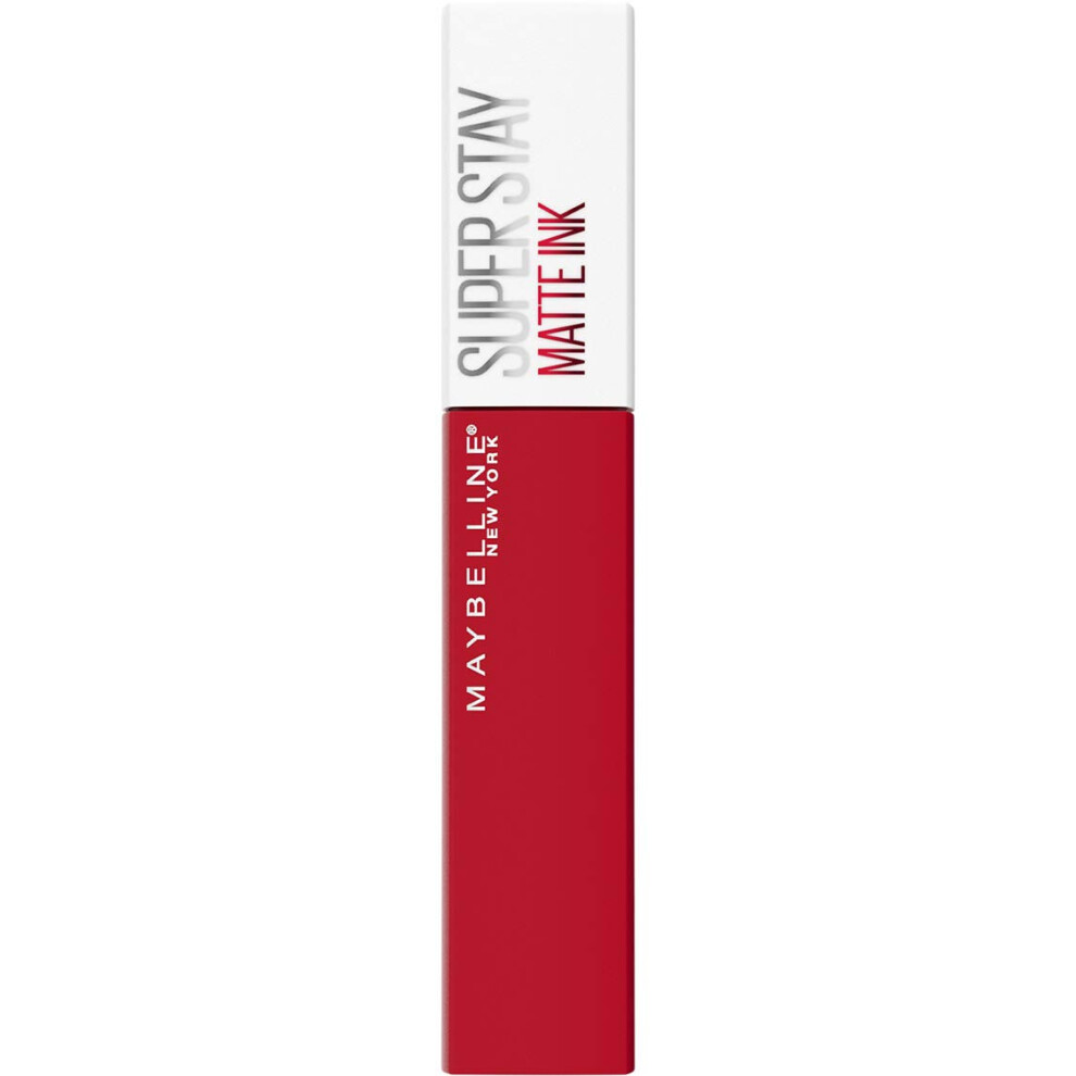 Superstay Matte Ink Red Orange Liquid Lipstick, 325 Shot Caller, 1 Count (Pack of 1)