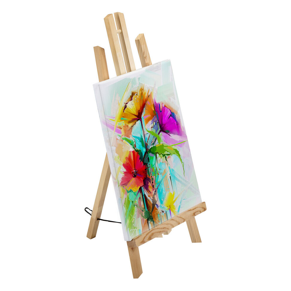 Wooden Table Tripod Artist Easel Painting Display Portable Adjustable Folding