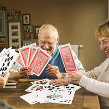 (2x) Giant Playing Cards for Indoor and Outdoor Games, Fun Themed Party Decorations