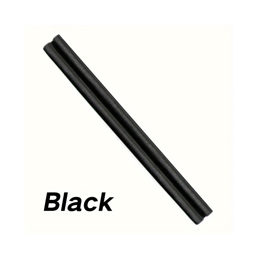 (Black) Easy-Install 92.96Cm Soundproof Door Seal Strip - Dust & Noise Blocker, Washable, Waterproof Foam Adhesive For Bedroom Privacy 9306694634103