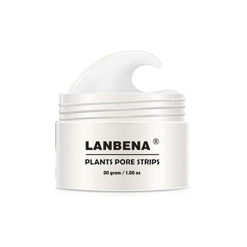 LANBENA Blackhead Remover Cream with 60 Pore Strips