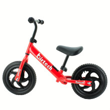 (Red) Balance Bike for Kids Toddlers 12 inch No Pedal Training Bicycle Lightweight Carbon Steel Frame