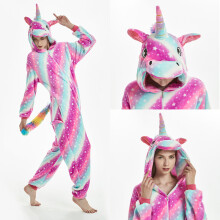 (L039, M Fit 158-167cm) Christmas Anime Kigurumis Women Pajamas Onesie Homewear Adult Pajama Suit Jumpsuit