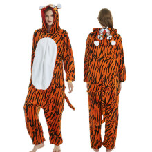 (Tigger, L height164-173cm) Winter Animal Wolf Onesie Kids Kigurumi Pajamas Unicorn Sleepwear For Women Pyjamas