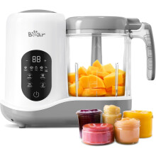 USED Bear Baby Food Processer, Auto Cooking and Grinding with 4 Menu