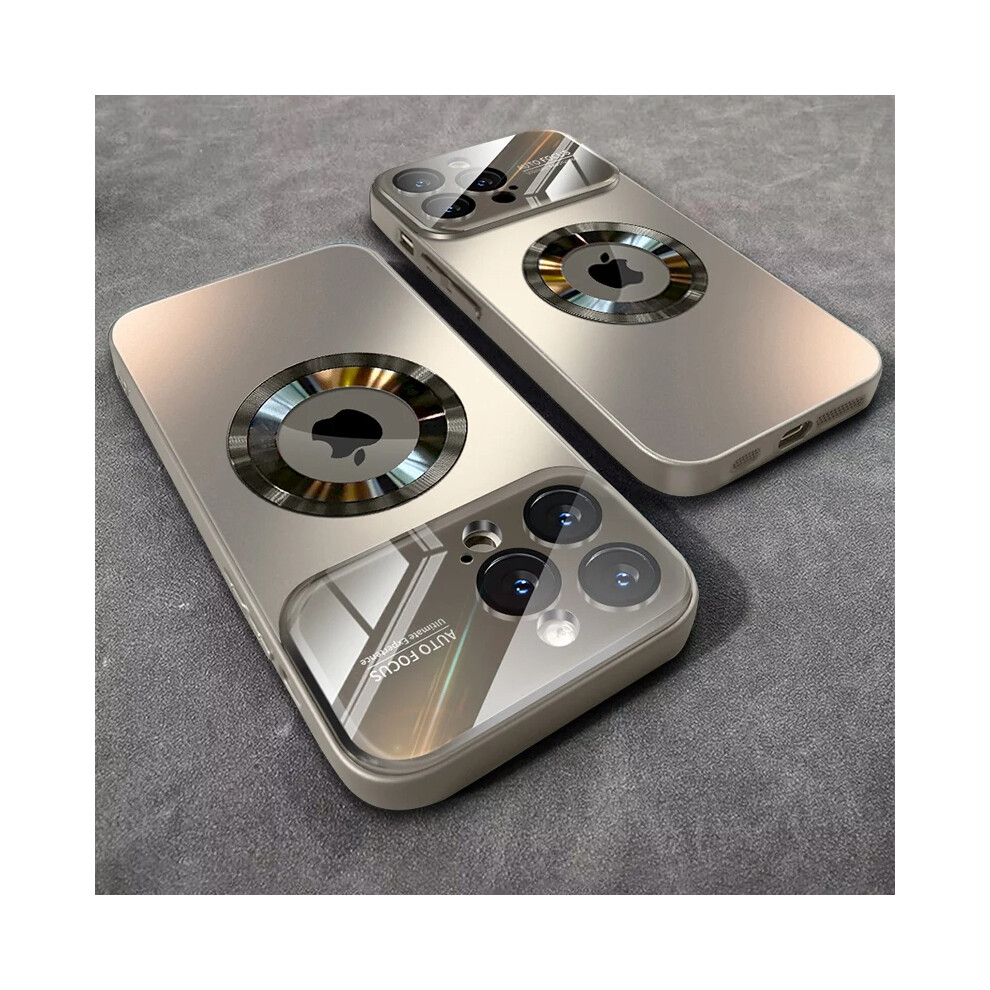 (Gray, iPhone 16 Pro Max) Glass Camera Lens Wireless iPhone 16+ Free Gift