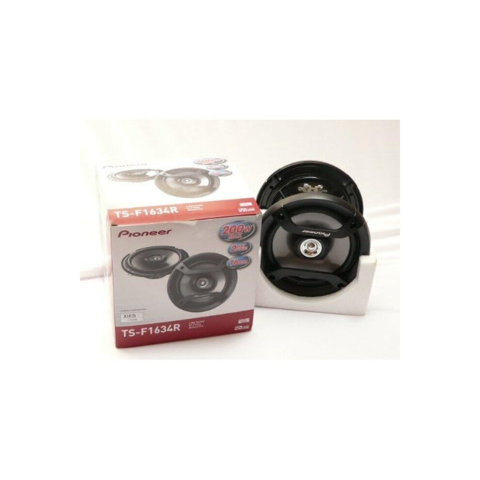 PIONEER TS-F1634R 6.5 inch 200W 16 cm 2-Way Car Audio Speakers (Pair)