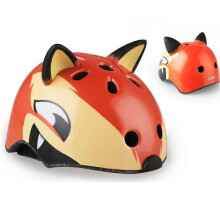 (S, fox) children Bike Helmet Ultralight City Road Bicycle Helmet For Outdoor Sports Riding