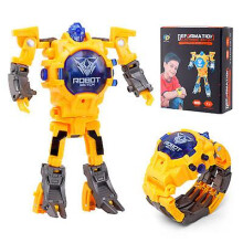 Creative Robot Transformer Kids Watch,Big Face Boys Digital Wrist Watches for 2-14 Year Old