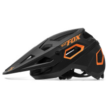 (L, BlackOrange) BATFOX Mountain Bike Helmet LA302 MTB Sports Cycling Bicycle Helmet for Adults Youth Men Women (56-60cm, 11 colors)