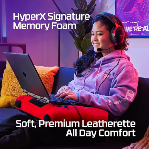 HyperX HyperX Cloud III  Wired Gaming Headset, PC, PS5, Xbox Series XS, Angled 53mm Drivers 1