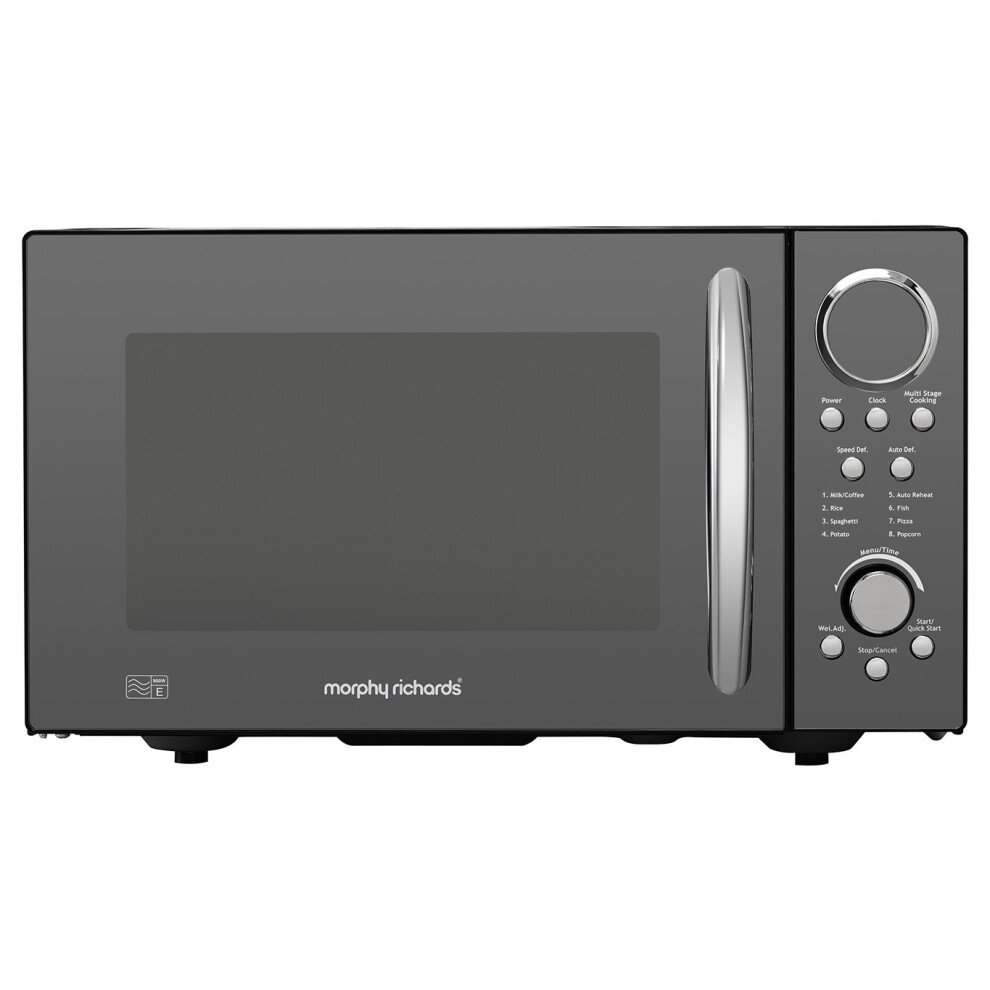 Morphy Richards 900W Standard Microwave - Black