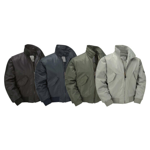 (Large, Navy) New MA2 CWU Flight Jacket Bomber Us Pilot Airforce-Good 2