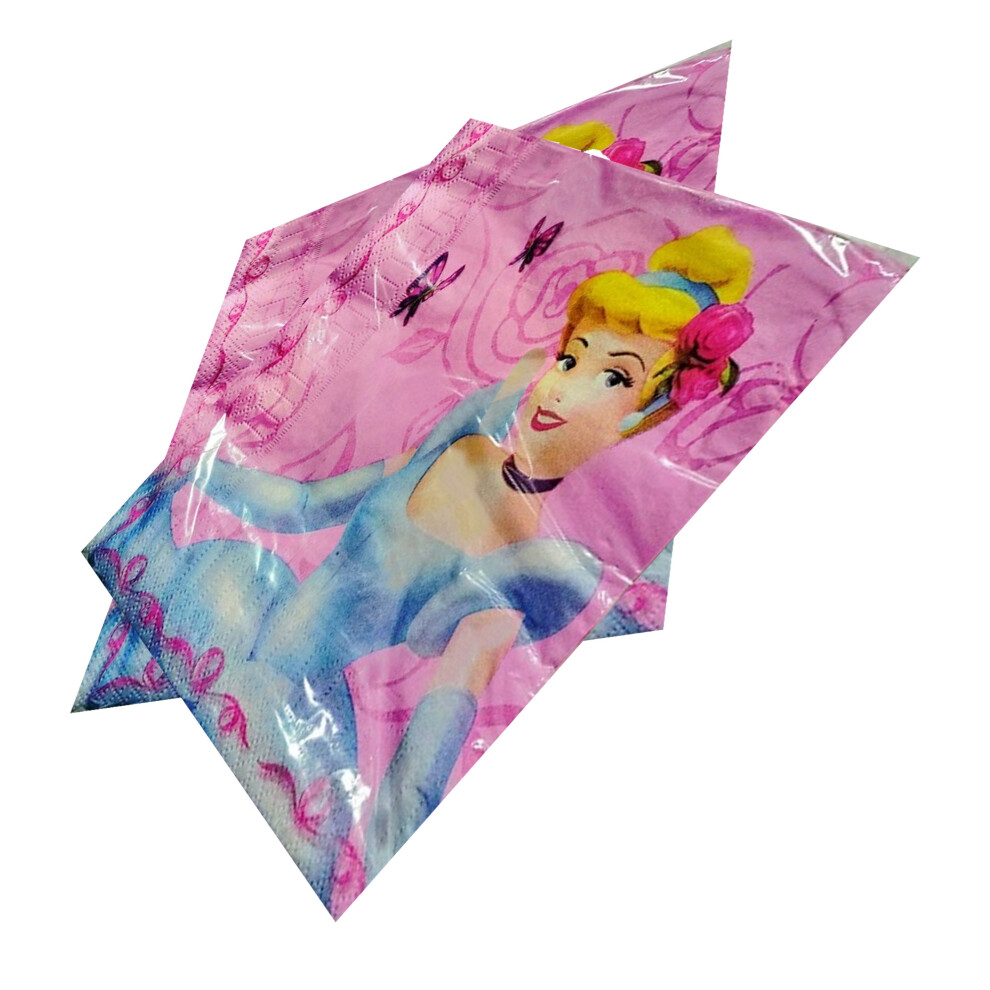 Disney Princess 2 Ply Cinderella Napkins (Pack of 20)