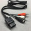 (S-terminal three row cable) S-VIDEO AV Cable for NGC N64 SFC Game Console 1