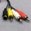 (Coarse circular SAV cable) S-VIDEO AV Cable for NGC N64 SFC Game Console 8