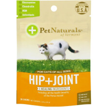 Pet Naturals - Hip + Joint for Cats, Daily Hip & Joint Support Supplement, 30 Chews