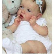 22in Lifelike Reborn Baby Doll Full Body Silicone Vinyl Toddler Toy Girl Boy Tw