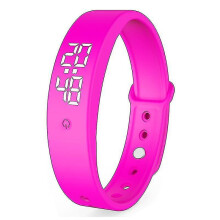 (Pink) Pivotell Vibratime Vibrating Reminder Watch - With Up To 10 Daily Alarms Tw