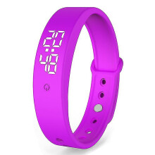 (Purple) Pivotell Vibratime Vibrating Reminder Watch - With Up To 10 Daily Alarms Tw