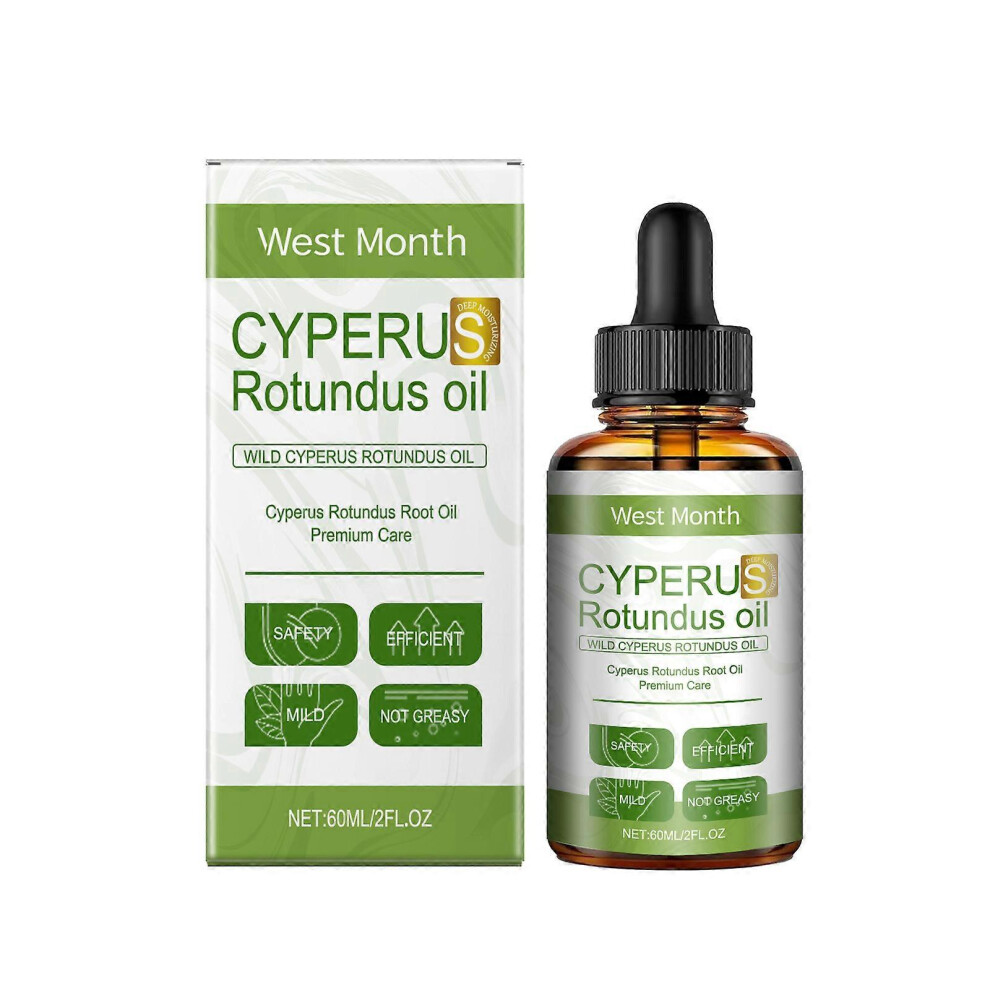 (1pcs) Cyperus Rotundus Oil for Hair Removal - 100% Natural Cyprus Oil for Reducing Body Hair Growth, Smooth Skin, Moisturizing & Soothing, Ideal for Men & W