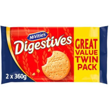 (Pack Of 6) McVitie's Digestives The Original Biscuits 2x360g