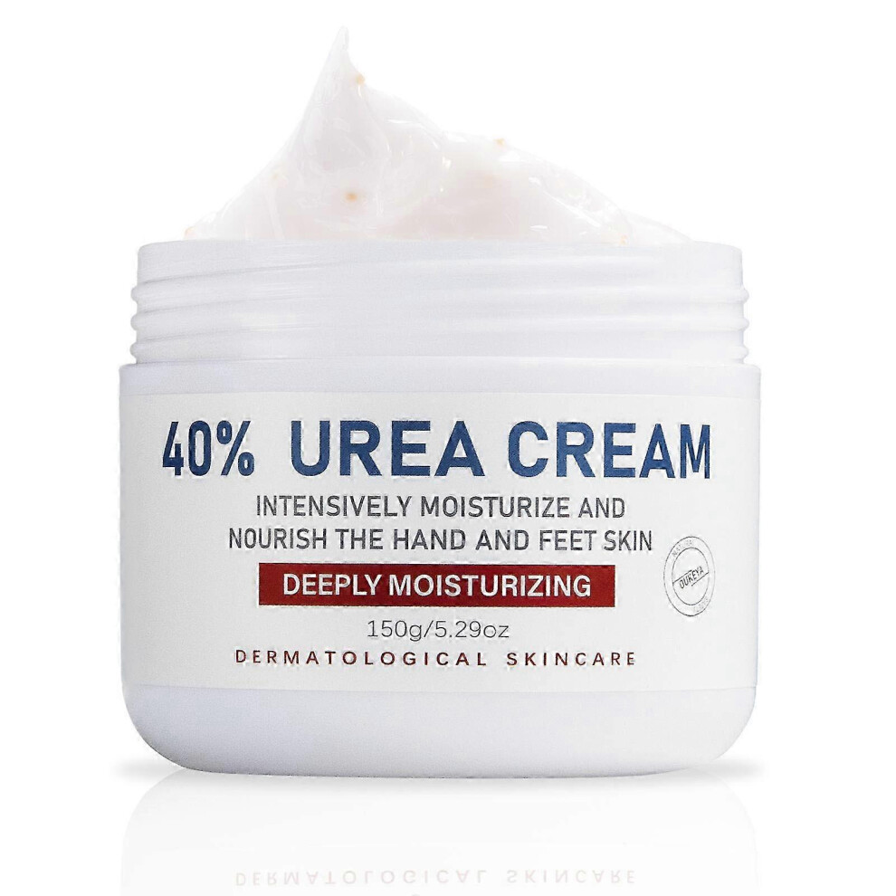 Urea Foot Cream,urea Cream for Feet, Urea Foot Cream 40 Percent Foot Cream for Cracked Heels And Dry Skin, Deep Moisturising, Callus Remover 150g