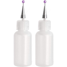 Crafter's Companion CC-TOOLGLUEAP2 Fine Tip Glue Applicator (2PC), White, One Size