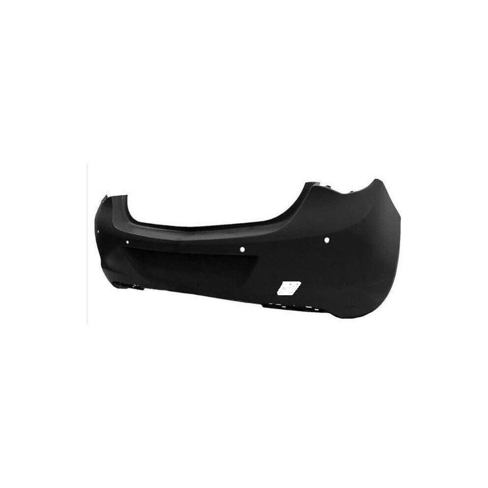 Tvp Trade Vehicle Parts.co.uk Compatible With Rear Bumper Primed With Pdc Holes Vauxhall Astra J 2010-2012 5 Door Hatchback 8000000001603