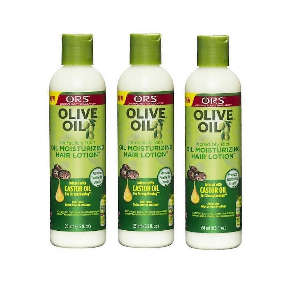 ORS Olive Oil Moisturizing Hair Lotion, 8.5 oz (PACK OF 3)