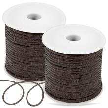 2 Rolls Heavy Duty Para Cords Para Ropes Survival Cords for Hiking Camping Backpacking 50m