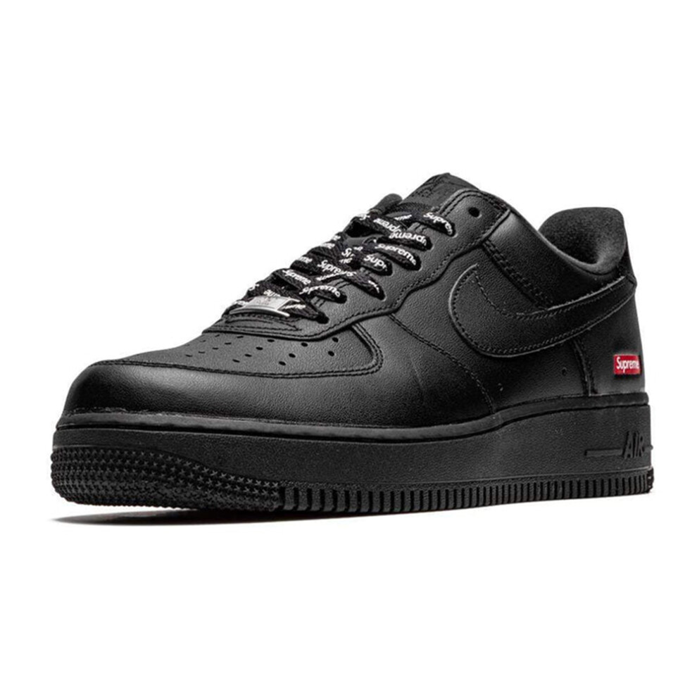 (UK5.5/EUR38.5/24CM) Nike Air Force 1 Low Supreme Black CU9225-001 Men's WMN Shoes Trainers