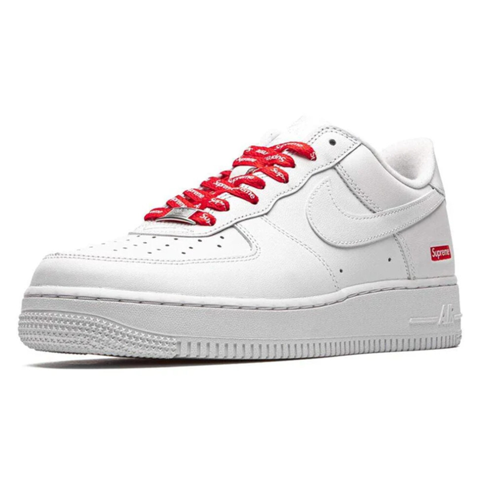 (UK6.5/EUR40.5/25.5CM ) Nike Air Force 1 Low Supreme White CU9225-100 Men's WMN Shoes Trainers