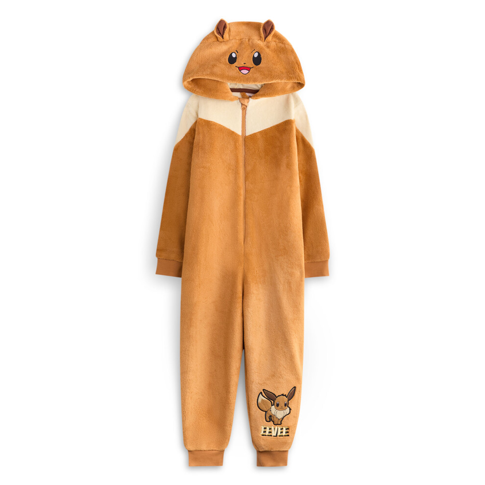 (5-6 Years) Pokemon Onesie (Girls Brown)
