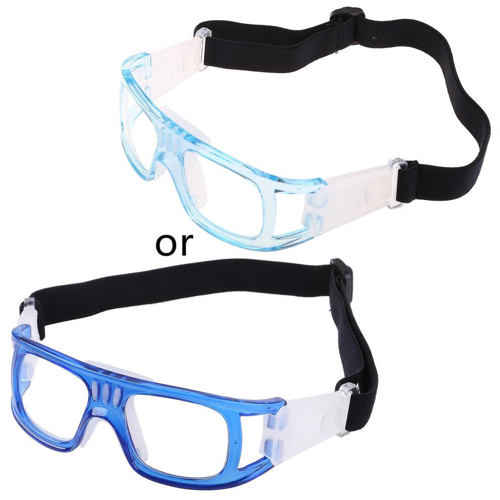 (Blue) Sport Eyewear Protective Goggles Glasses Safe Basketball Soccer Football Cycling 8795863548357