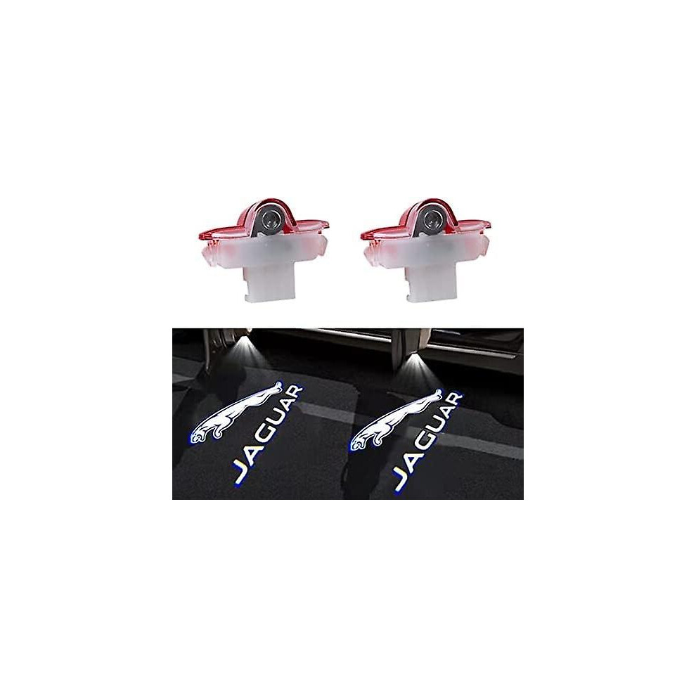 Door Led Logo Projector Puddle Welcome Ghost Shadow Replacement For Jaguar Xj Xk Xjl X351 X-Type(2 Pack)(Without Circle) Light 8795863565385