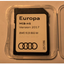 Audi A3 A4 A5 Q2 Q5 SAT NAV MIB-HS SD 2017 Card Europe 8W0919866M
