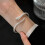 925 Sterling Silver Snake Shape Bracelet for Woman 2