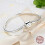 (Snake Chain, 16cm) 925 Sterling Silver Charm Soft Smooth Snake Bone Bracelets 7