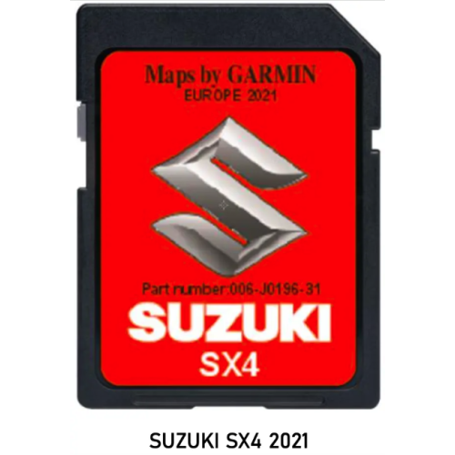 SD Card Map for Suzuki Swift - GPS Navigation Update 2021 UK 1